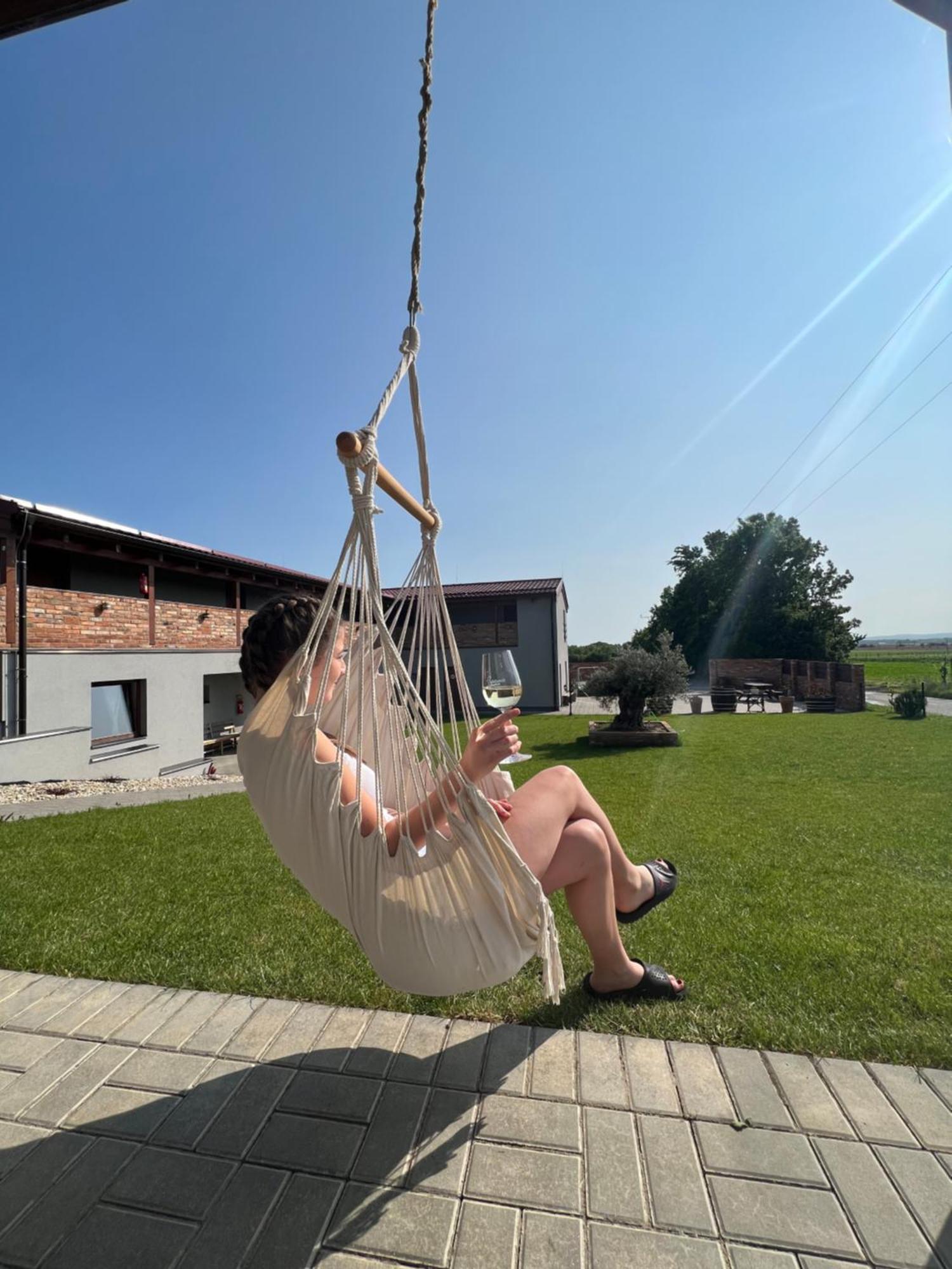 Penzion Vinarstvi Fabikovic Velké Bílovice Exterior foto