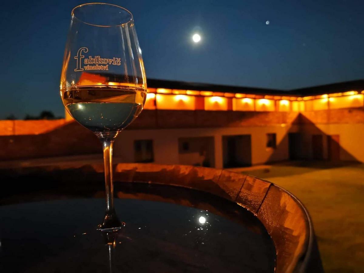 Penzion Vinarstvi Fabikovic Velké Bílovice Exterior foto